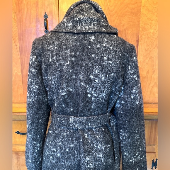 Cole Haan Signature Wool Blend Coat w/Scarf Collar Sz S - Picture 6 of 12